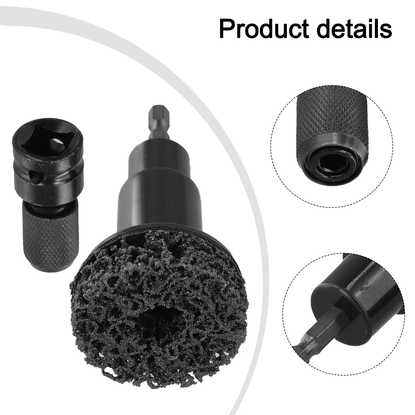 

2 Pcs Car Hub Shaft Head Rust Removal Maintenance Brake Disc Rust Removal Tools Aluminum Alloy Metal Car Repair Tools