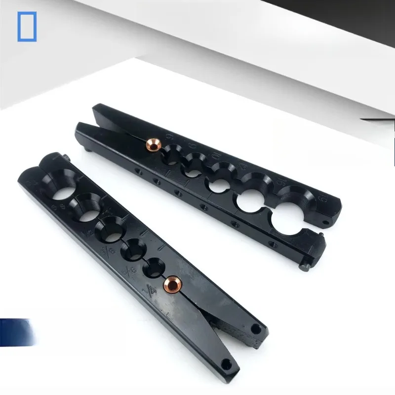 Inch/Metric 6 Hole Single Splint Eccentric Tube Expander Air Conditioner Copper Pipe Bellmouth Eccentric Flaring Tool Kit