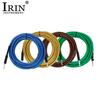 IRIN Guitar Cable Wire Cord Jack Line Audio Cable Noise Reduction Line Shielded Cable 3/6/10 M Amp Cable Guitar Accessories