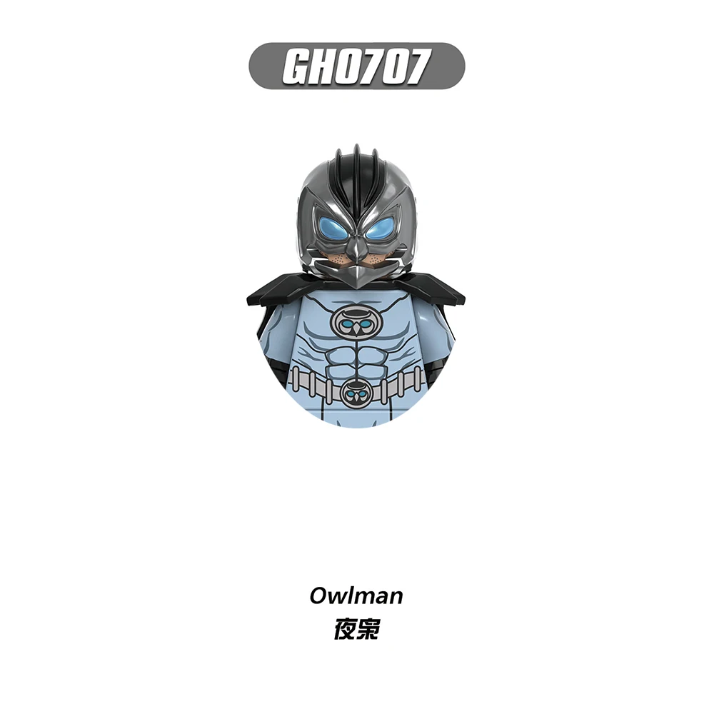 Omini Man GH0692-GH0707 Unbesiegbarer Superman Batman Neue Bausteine für Spielzeug Geschenke Actionfiguren Kinder-Bausteine für Partys