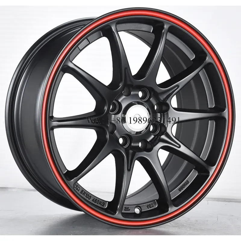customizedWmwmnu for GRAM LIGHTS 15 16 17 Inch 4 8 10 Holes Dark Bronze Wheel