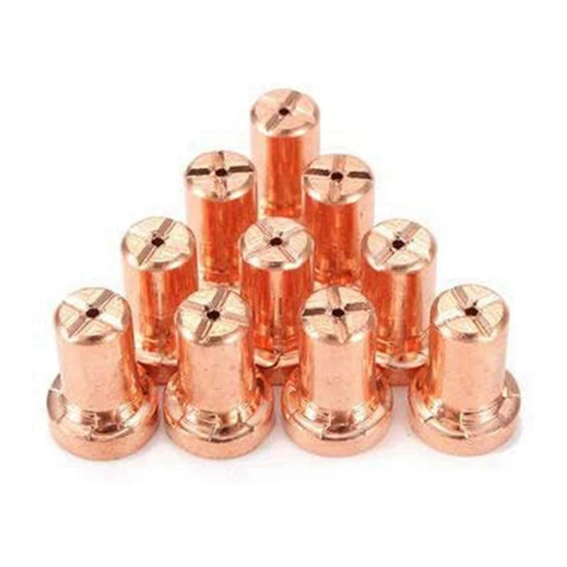 I materiali di consumo per il taglio al Plasma da 220 pezzi si adattano al taglio 40 50 con torcia per taglio al Plasma PT31 LG40