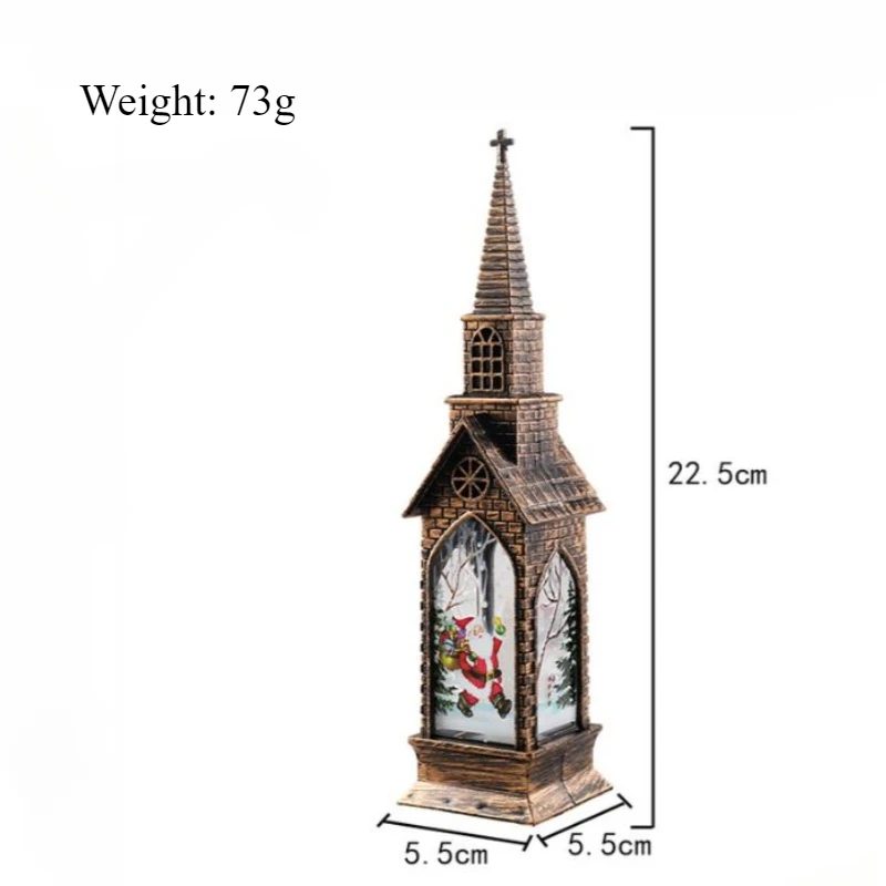 Рождественское украшение, электронный ветровой фонарь, маленькое украшение для церкви, католический ангел, Иисус, украшение на полку для дома, святой семьи