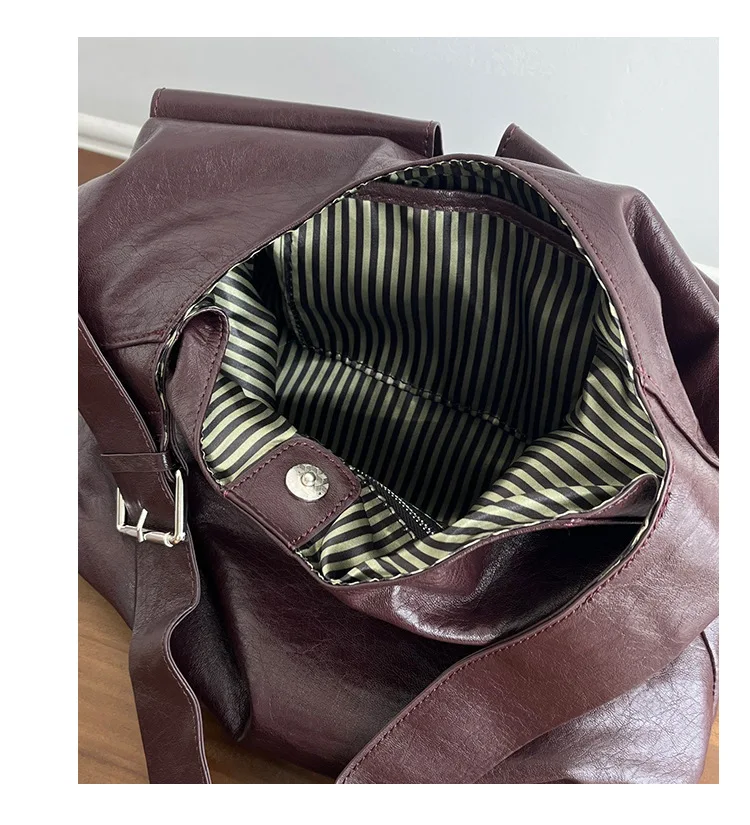 Umhängetasche für junge Damen mit großem Fassungsvermögen, modische, vielseitige Unterarm-Umhängetasche für den lässigen Pendelverkehr