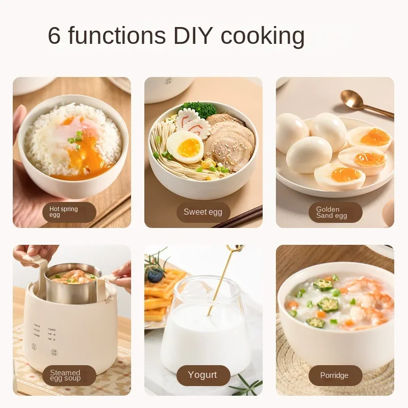 220V Home Electric Egg Boiler Multifunctional Breakfast Machine Household Egg Steamer