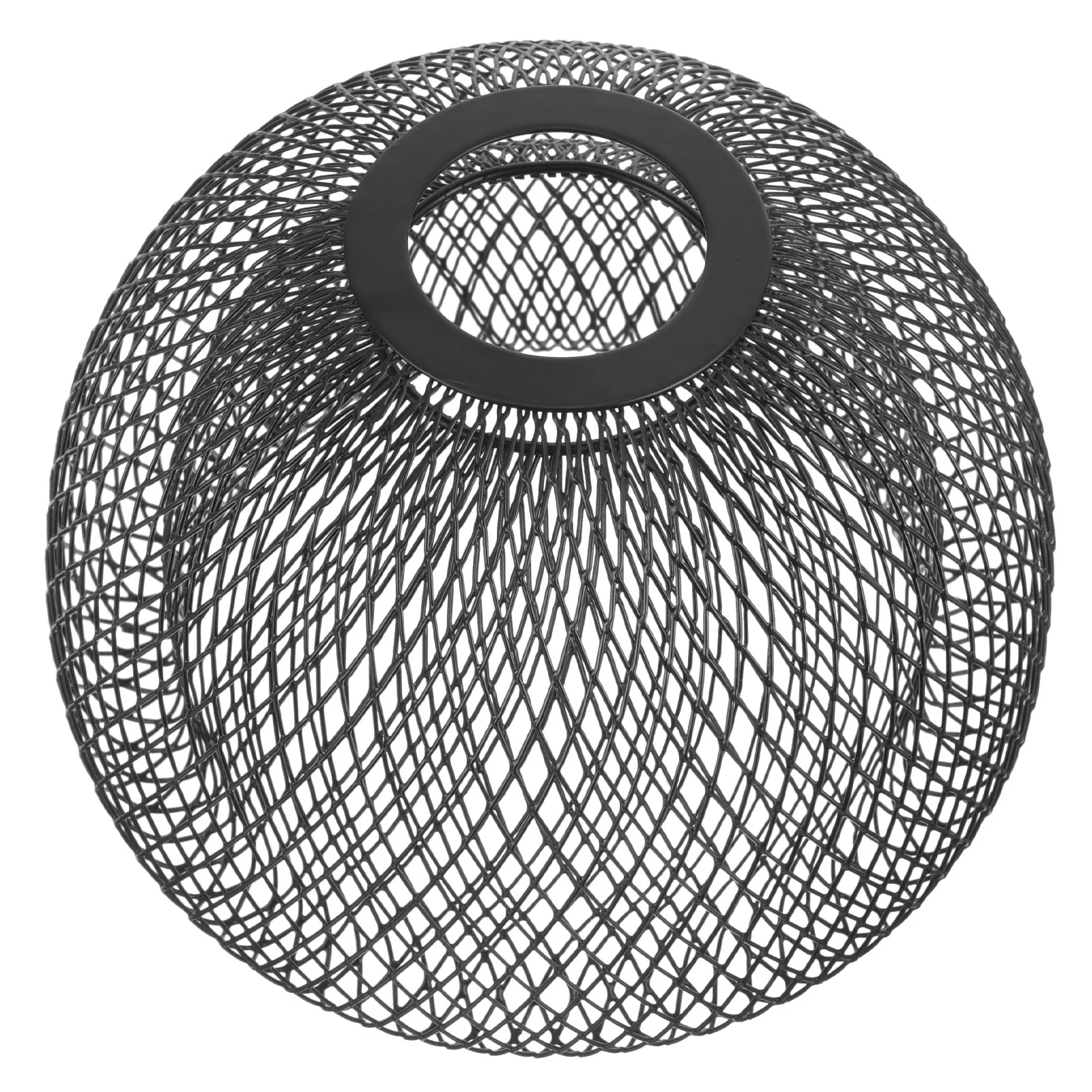 Paralume a sospensione Copri lampada in metallo cavo per lampada da parete lampadario Sostituzione gabbia decorativa per paralume sospeso fai da te