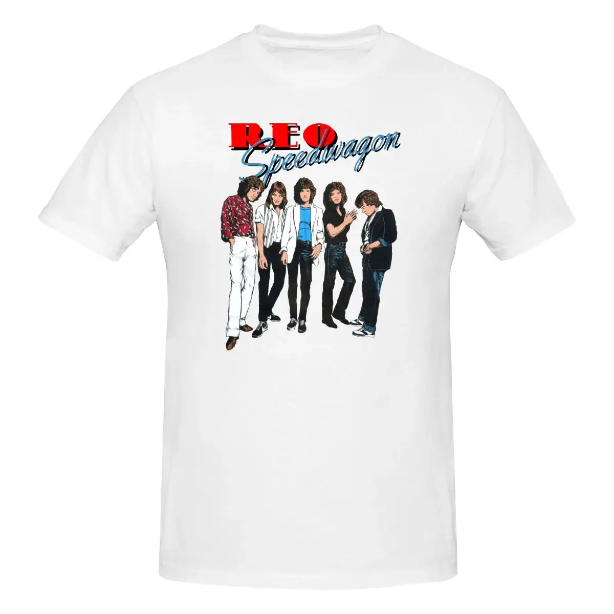 Koszulka Reo Speedwagon 1981 Tour t-Shirt najlepszy druk klasyczny wysokiej jakości