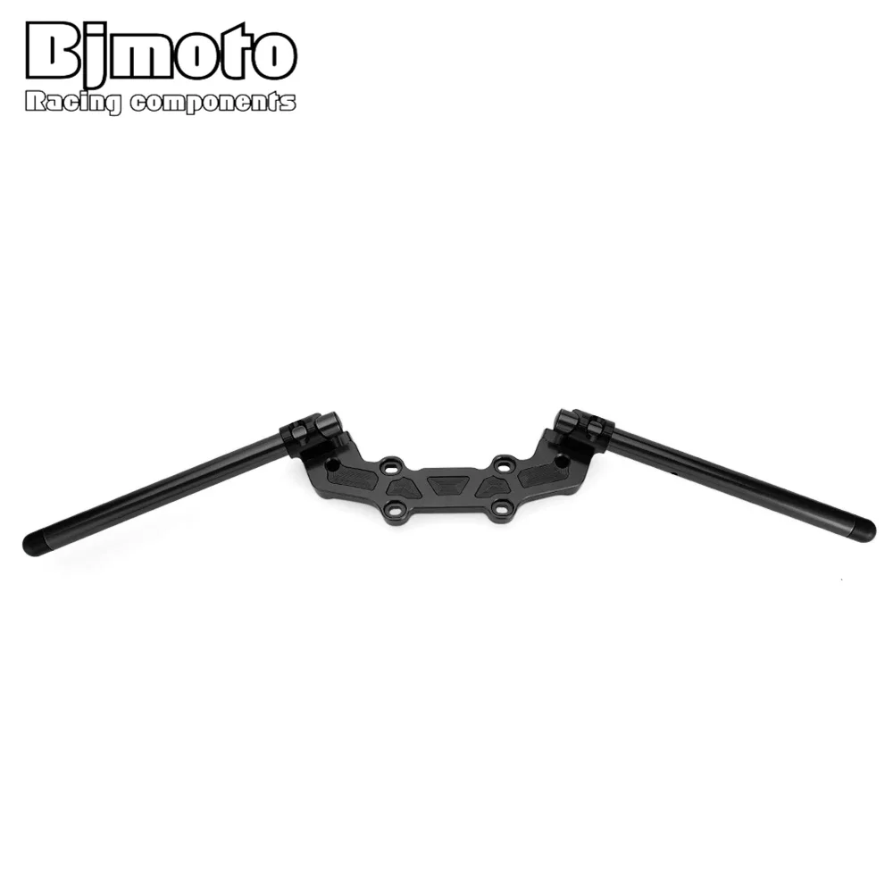 Motorcycle Clip-On Adapter Plate Adjustable Handlebars Set for Yamaha MT09 MT-09 MT 09 FZ09 FZ-09 FZ 09 2013-2022 2019 2020 2021