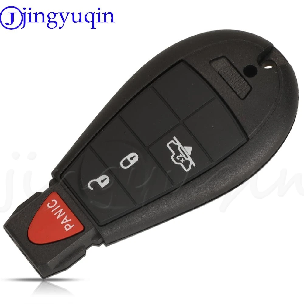 jingyuqin 3/4/5Buttons GQ4-53T Smart Remote Car Key Fob 433MHz ID46-PCF7961A Chip For Dodge RAM 1500 2500 3500 4500 2013-2018