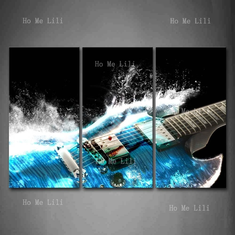 Guitar Music Wall Art Painting The Picture Print On Canvas Musical Pictures For Home Decor Decoration Gift