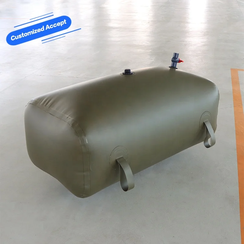 Customized Folding FLexible Collapsible 20L 100L 200L 1000L 2000L 3000L PVC Water Storage Tank 100000 Liter for Farm Waste Water