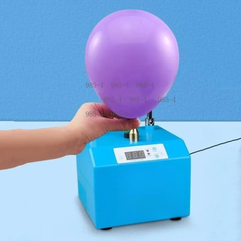 Multifunctional Portable Balloon Inflator, Electric Long Strip Airbag Inflation Pump with Timer and Foot Switch