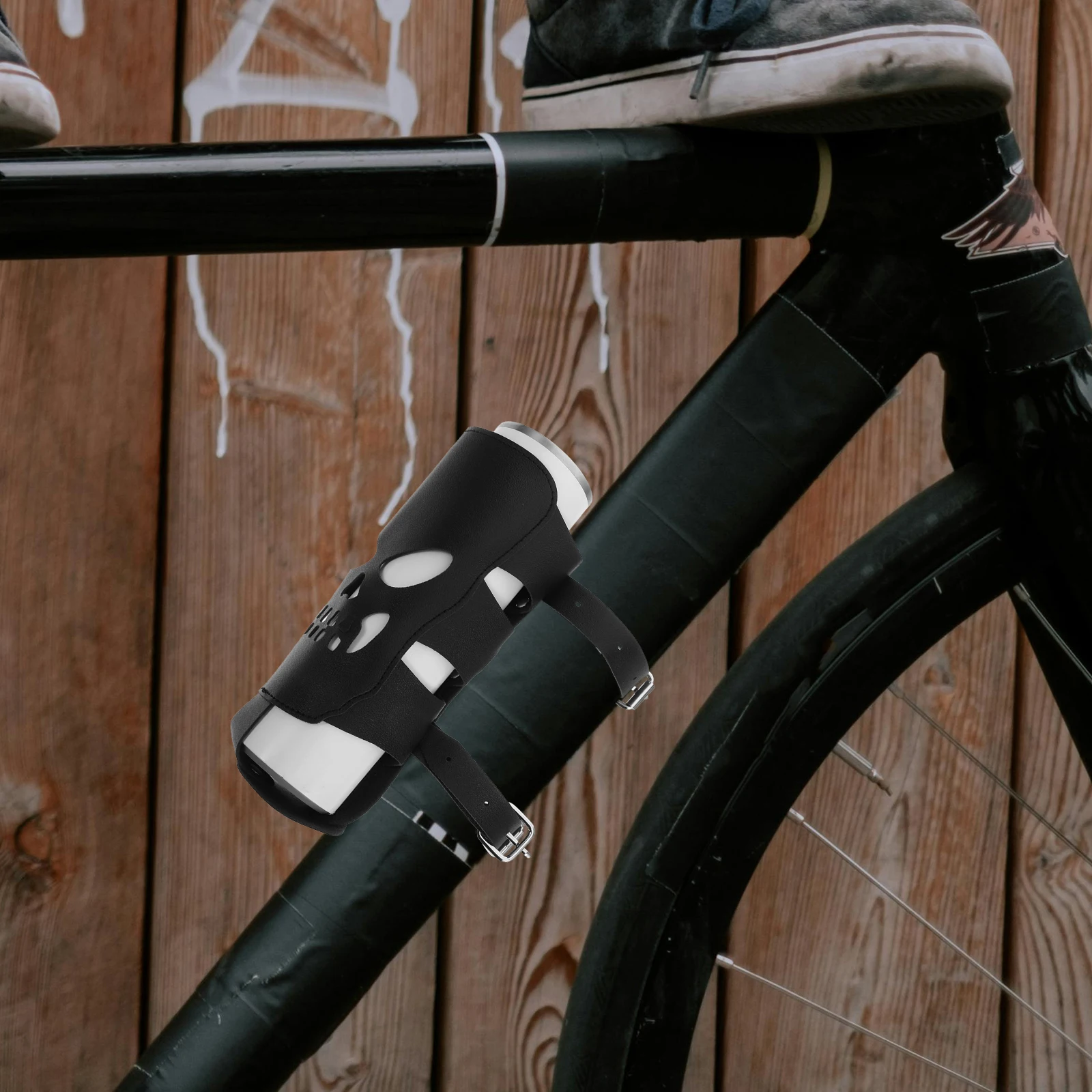 

Cup Holder Bicycle Water Bottle Bracket Pu Drink Rack Bike Supplies Cycling Beverage Rack Outdoor H Bottle Holder