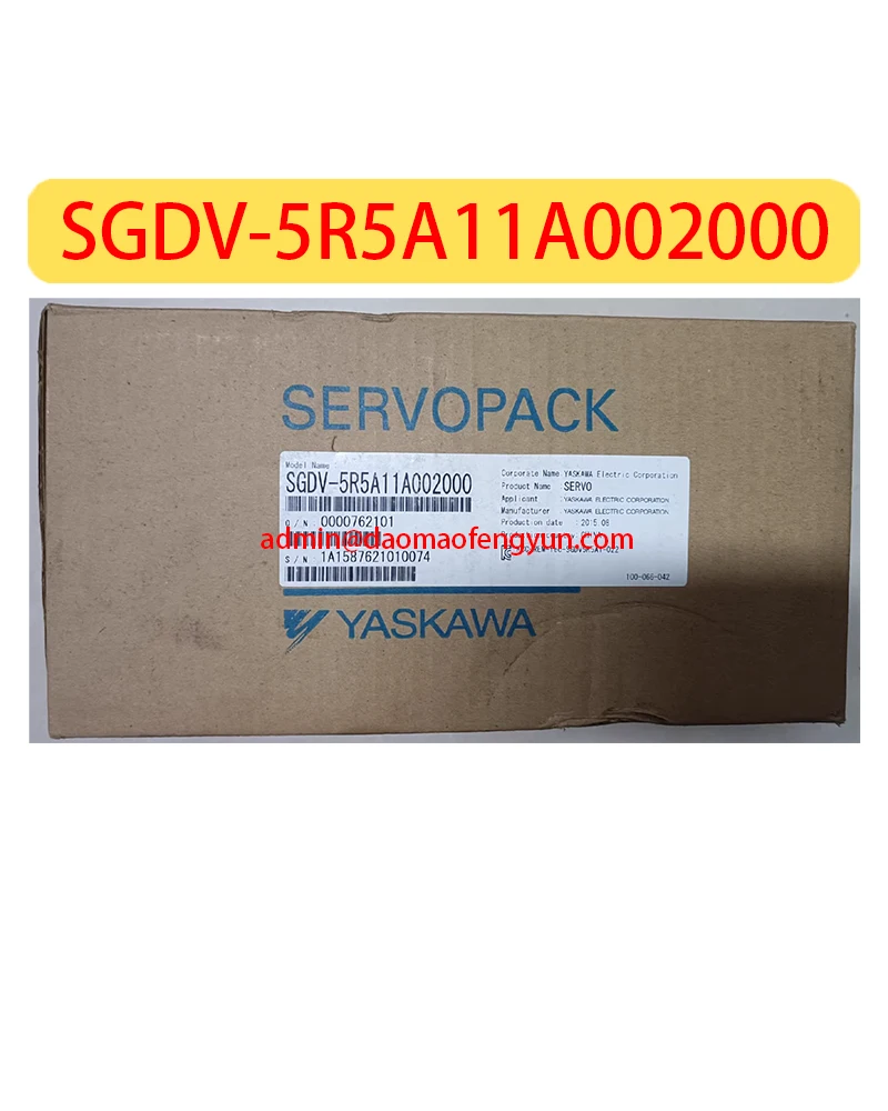

SGDV-5R5A11A002000 Brand new Servo Drive SGDV 5R5A11A002000，Fast shipping
