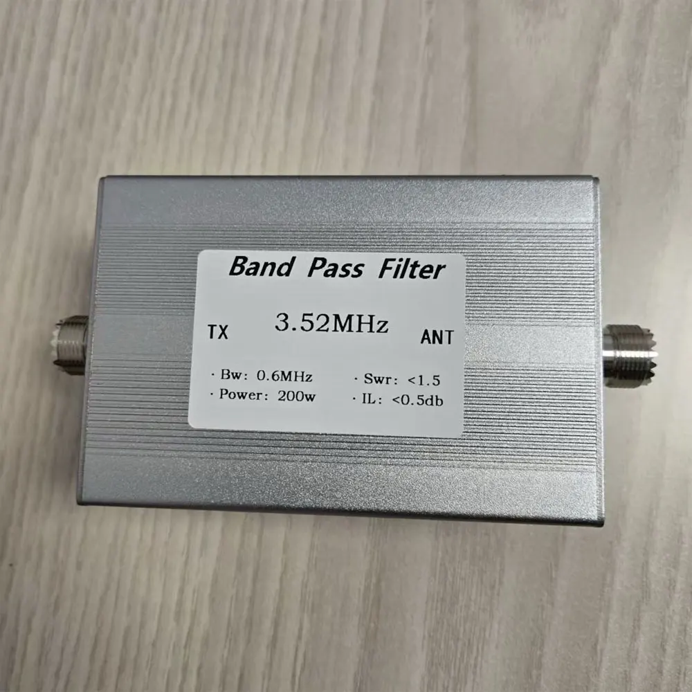 BPF-3.52M-200WM Anti-interference Bandpass Filter 200W RF BPF With M-Type Female Connector