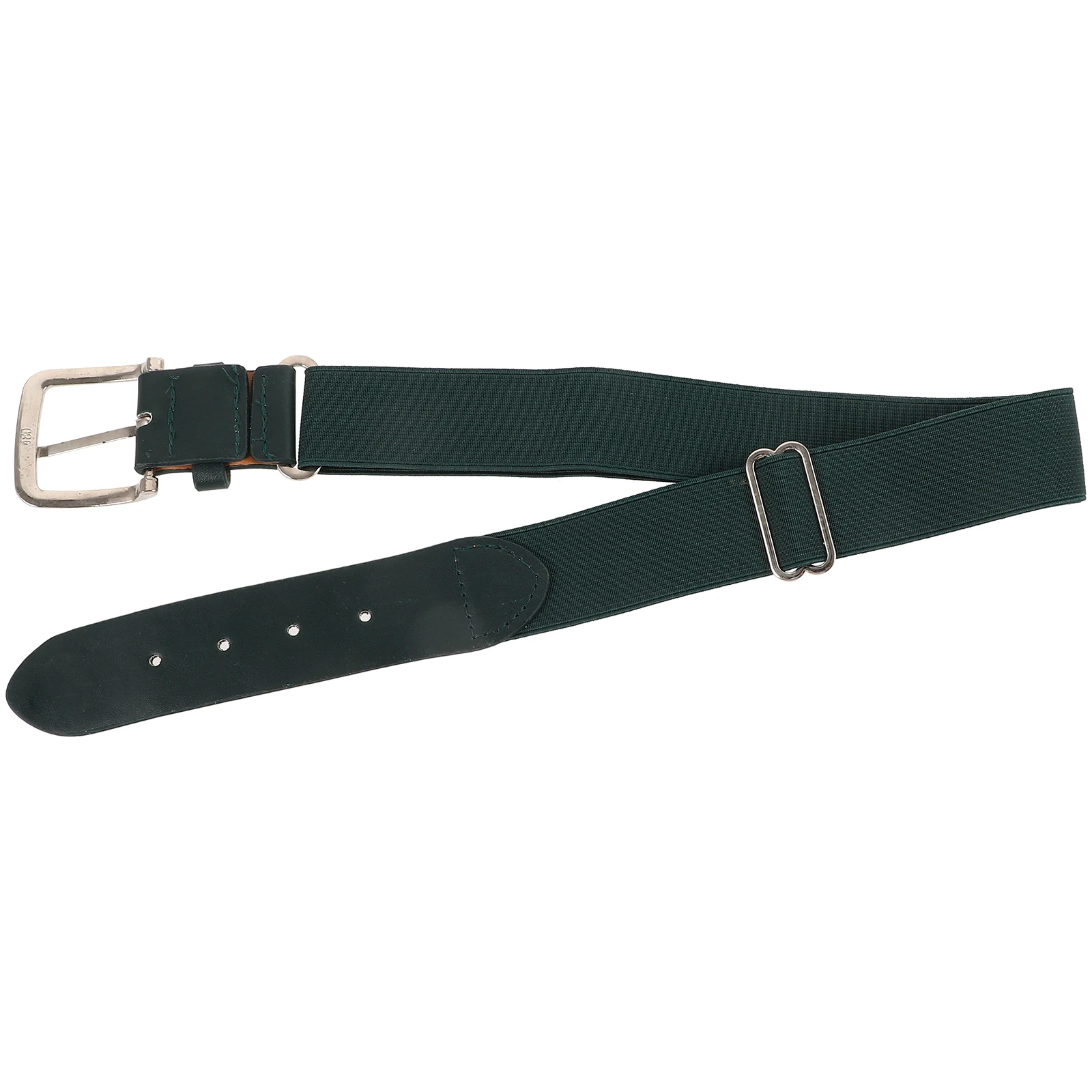 

Outdoor Sports Elastic Baseball Belt Adjustable Length PU Iron Nylon Baseball Protective Belt for Men Women