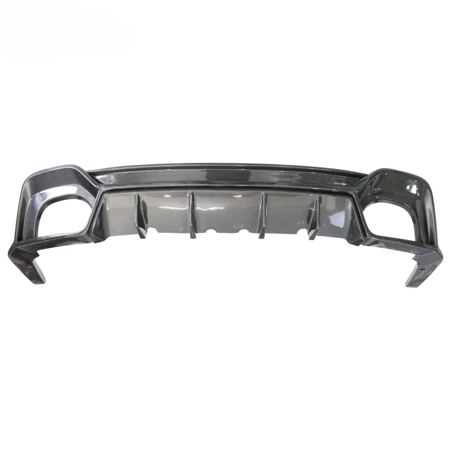 for Pak Real Carbon Fiber Body Kit Rear Diffuser Bumper Spoiler Splitter Aero Part for Audi RS6 RS7 C8 2019 - 2025