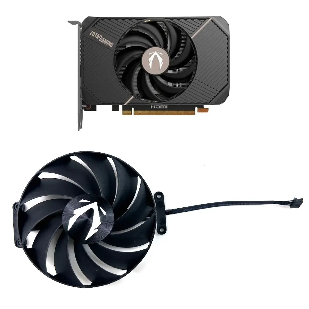 

Replacement of graphics card fan DIY 90mm 4pin GFY09215M12BPA For ZOTAC RTX5050 5060 SOLO ITX video card fans