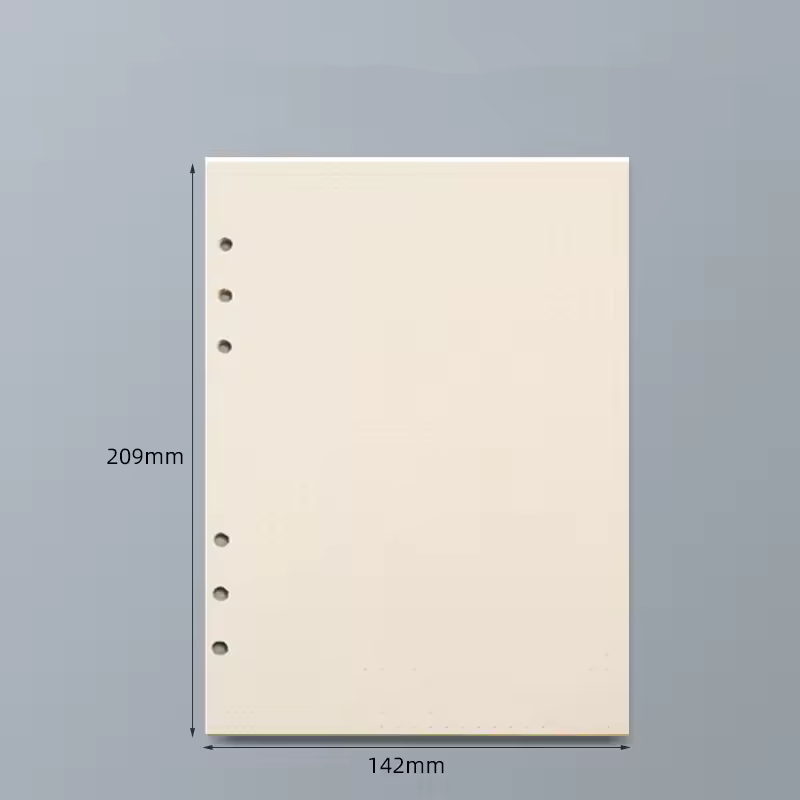 45 Sheets A5 A6 A7 Loose Leaf Notebook Refill Spiral Binder Inner Page Line Blank craft  Grid Inside Paper Stationery - Image 12