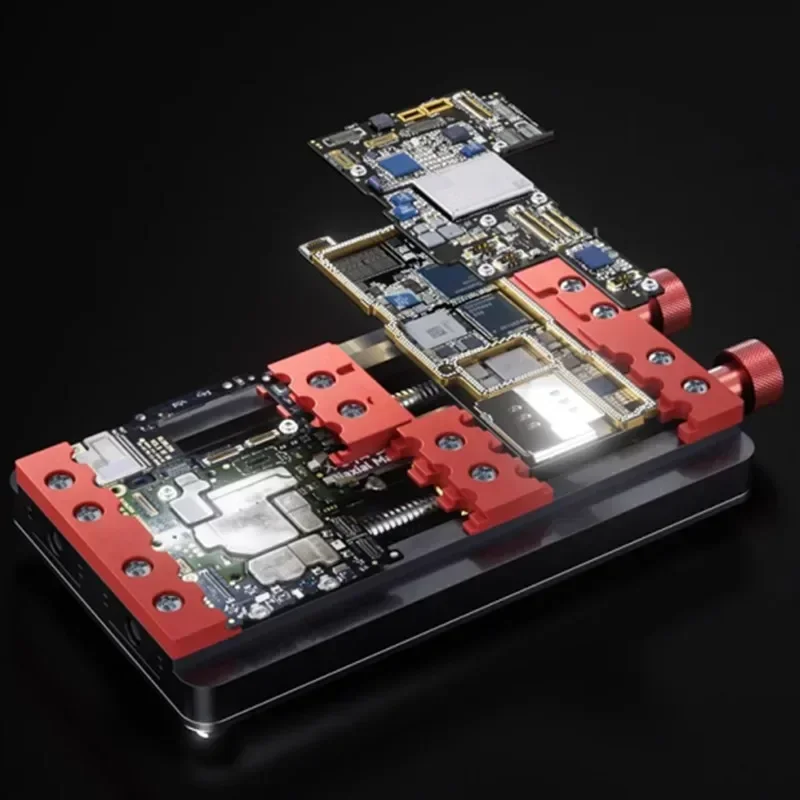 220v Electric Multi-function Mobile Phone Maintenance Fixture Dual-axis High Temperature Motherboard Fixture Universal Chip Posi