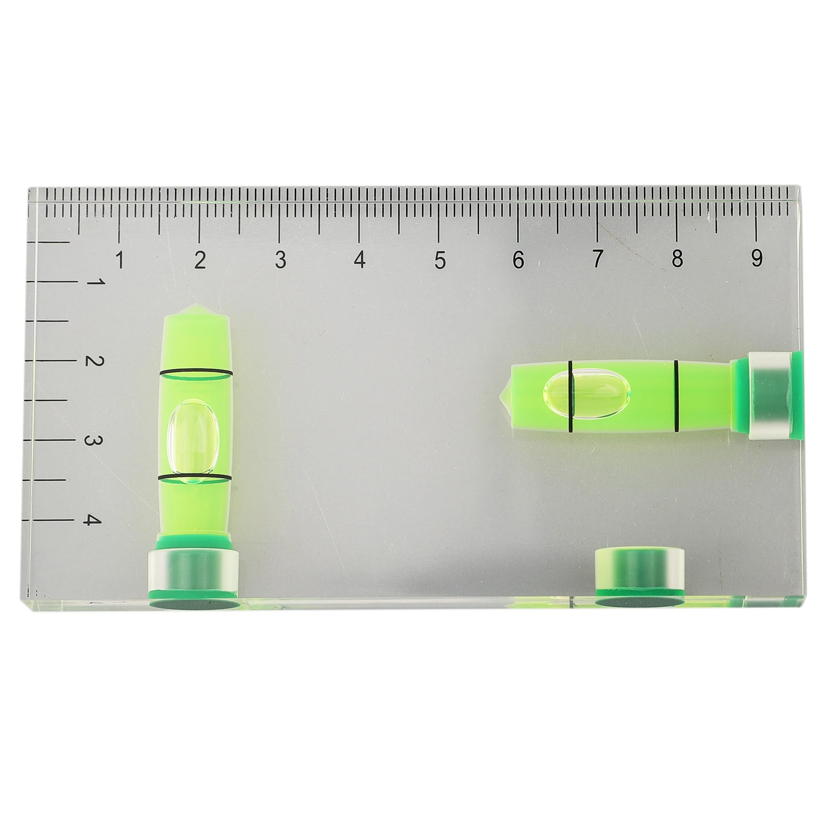 

Tool Level Ruler 1PCS 90 'parts 95mm/3.74“ Bubble Level Magnetic Level Transparent Two Direction Practical Brand New