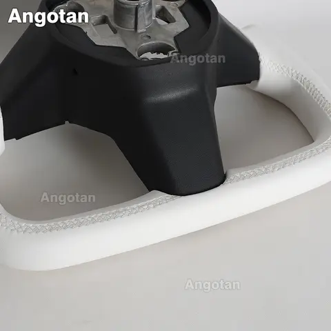 टेस्ला मॉडल 3 2016-2022 और 2020-2022 मॉडल YW के लिए फुल लेदर हीटेड योक स्टीयरिंग व्हील/बिना कार्बन फाइबर साइड्स के 10 best sales टेस्ला ऑटोपायलट - №4