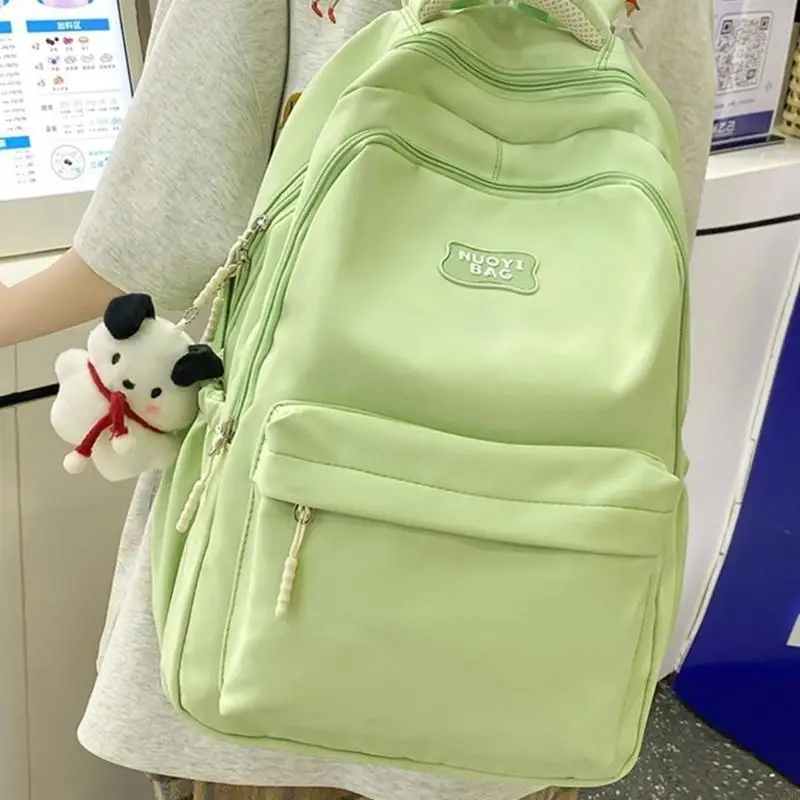 حقيبة مدرسة نايلون غير الرسمية حقائب الظهر للمراهقين للمراهقين.