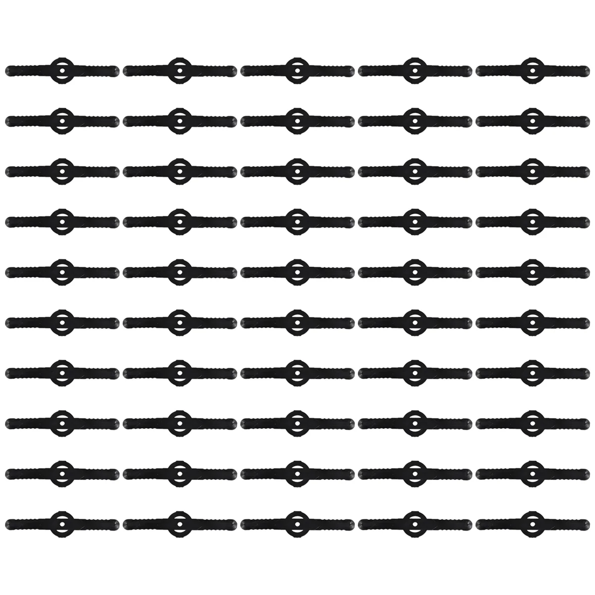 50Pcs Kunststoff Gras Trimmer Klingen Rasenmäher Klinge Cordless Trimmer Garten Werkzeug Rasenmäher Trimmer Zubehör ZJY
