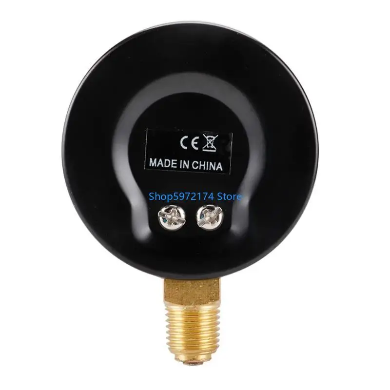 Y3NB Air Compressor Low Pressure Gauge Bar Meter Hydraulic Tester Manometer