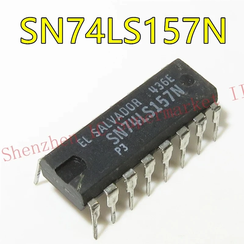 10PCS 74LS157N DIP16 SN74LS157N 74LS157 HD74LS157P HD74LS157 74LS157P IC