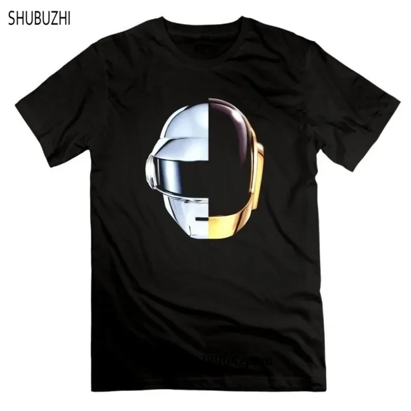 2024 NEW Cotton Tshirt Men T Shirt Daft Punk Helmet Random Access Memories Short Sleeve T Shirts Funny T-shirt Pl Tops Sbz492