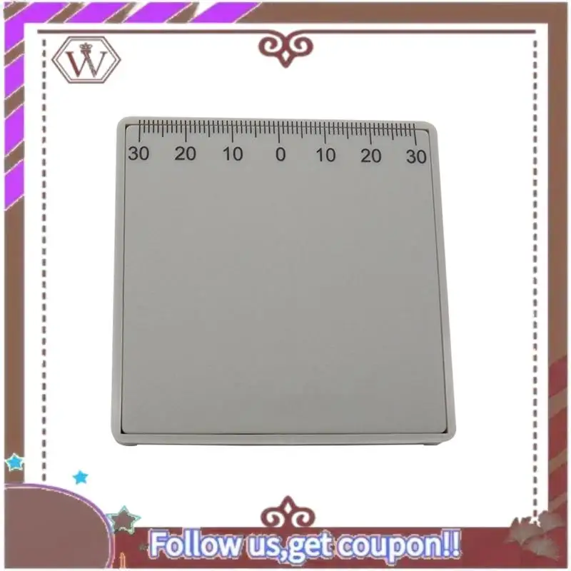 ABBG-Transportador óptico e inclinómetro, herramienta de regla de medición de ángulo ocular de gafas para profesionales