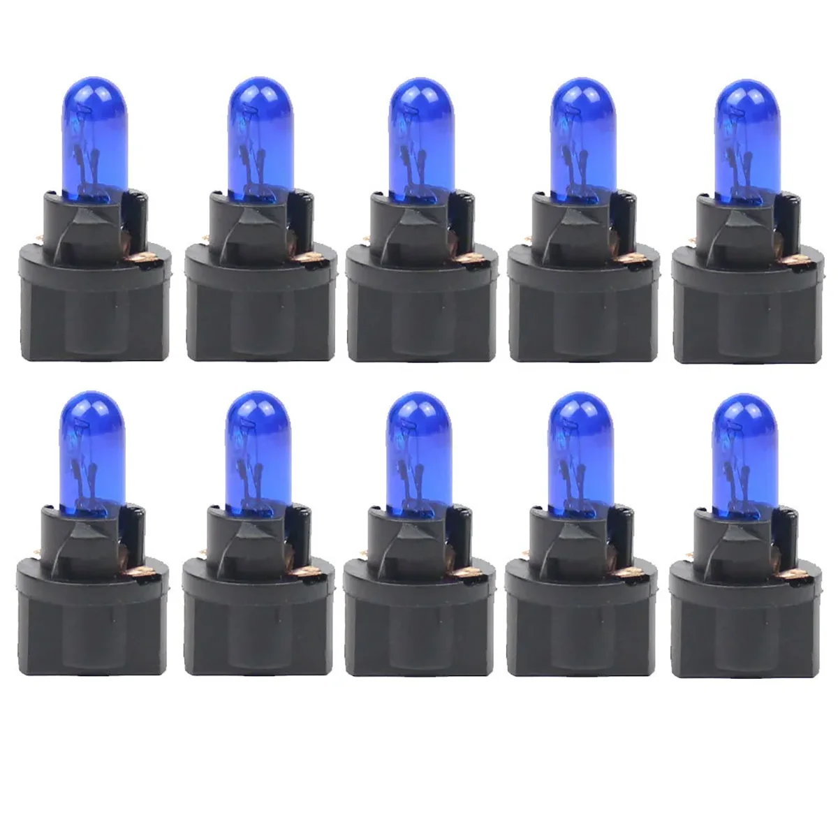 20Pc Blue T5 SMD Car LED Dashboard Instrument Interior Lights Bulbs Accessories T5 LED Bulb Auto Interior Indicator Car Lamp 12V