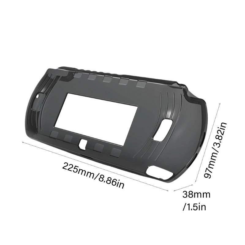 2025 Nuova custodia protettiva trasparente in TPU per dispositivo gioco portatile 4