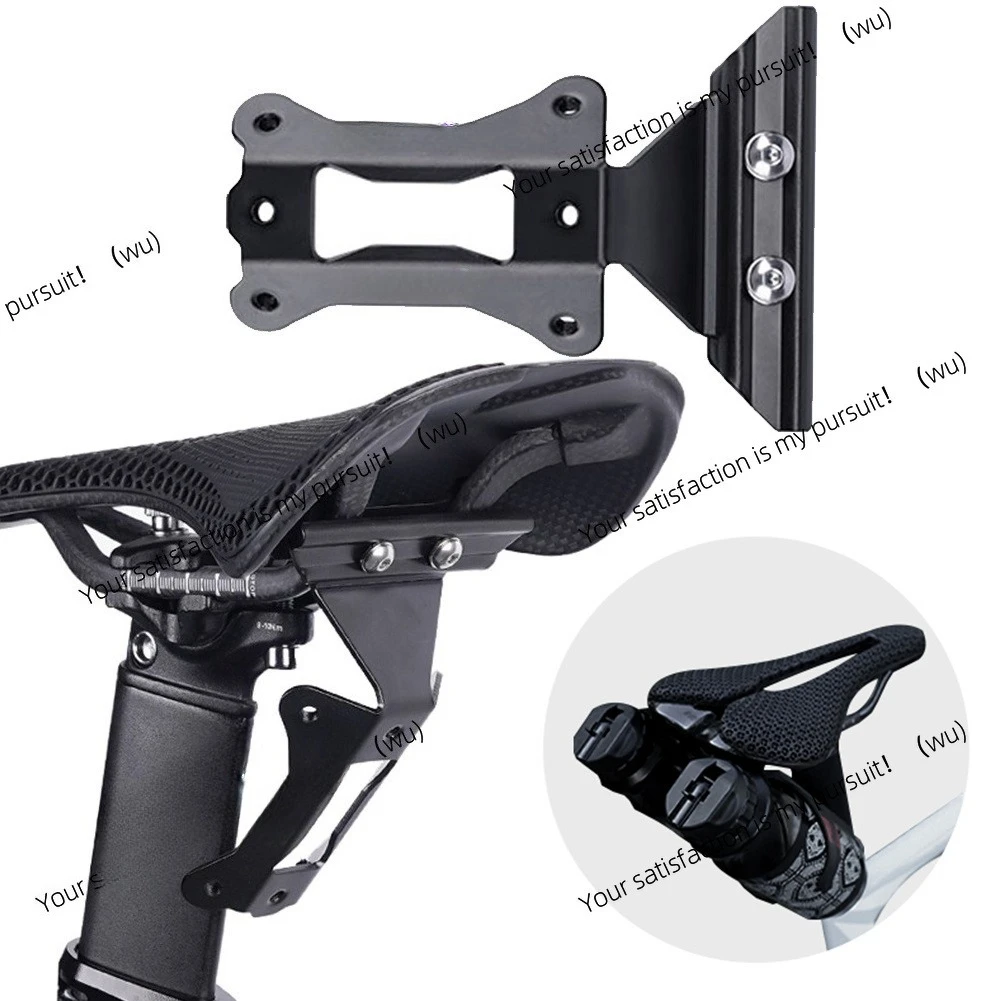 Aluminum alloy bicycle seat and bottle cage extension stand suitable for outdoor riding