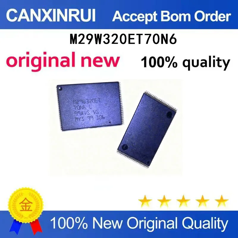 

(5-100 Pieces) M29W320ET70N6E M29W320ET70N6 M29W320ET 70N6 TSSOP brand new