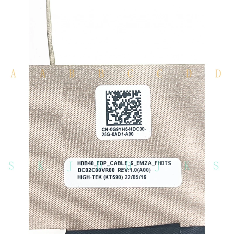 M  Touch LCD Cable for Dell 7430 E7430 HDB40 LCD EDP 6mm EMZA FHD G9YH6 0G9YH6