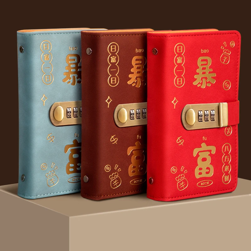 100 Envelopes Money Saving Challeng Binder Reusable Savings Challenge PU Savings Challenges Sheets With Password Lock