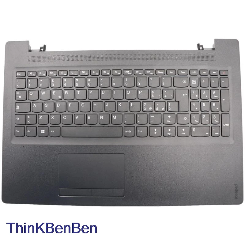 IT Italian Black Keyboard Upper Case Palmrest Shell Cover For Lenovo Ideapad 110 15 15IBR 5CB0L46251