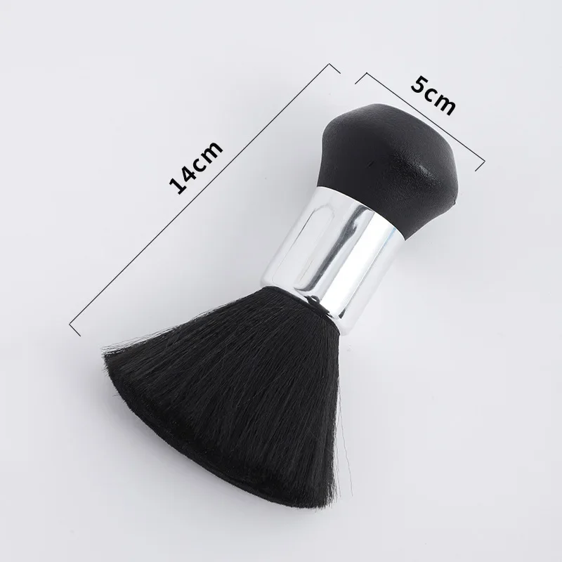 Barber Neck Duster Brush for Hair Cutting - Professional Hairdressing Cleaning Sweeper, Salon Barber Shop Accessories, Black image 6