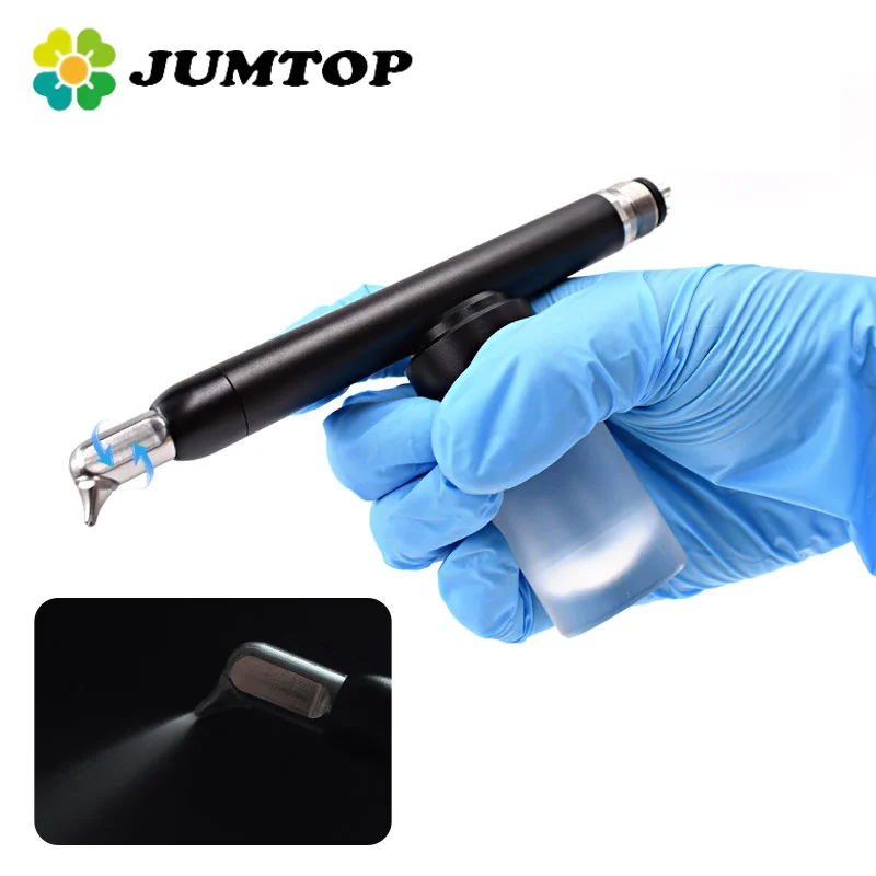 JUMTOP Dental Aluminum Oxide Micro Blaster Sandblasting Gun Air Abrasion Polisher with Water Spray for Teeth Whitening
