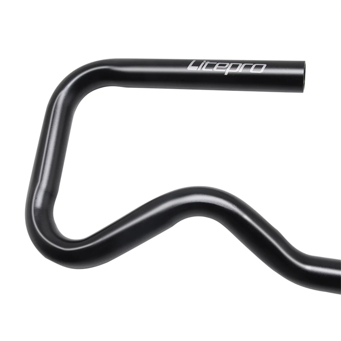 JKLapin Litepro Folding Bike P Handlebar Ultralight Aluninum Alloy 25.4*490MM Butterfly Bar 22.2MM For Brompton