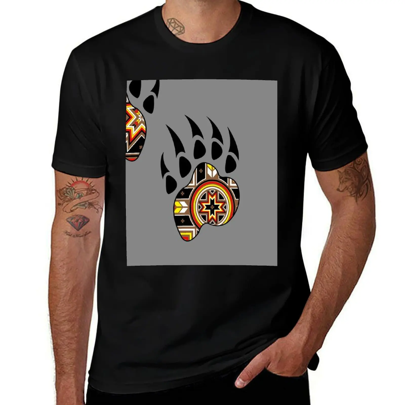 

Bear Spirit T-Shirt t shirt man cotton t shirts cotton 100% t shirt man luxury T-Shirt