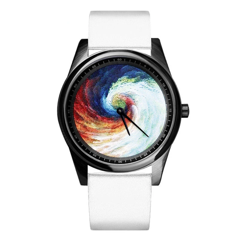 Reloj de Arte de Planeta y Luna para niños, reloj de astronomía de superficie Lunar, relojes geniales para estudiantes, regalo de Navidad