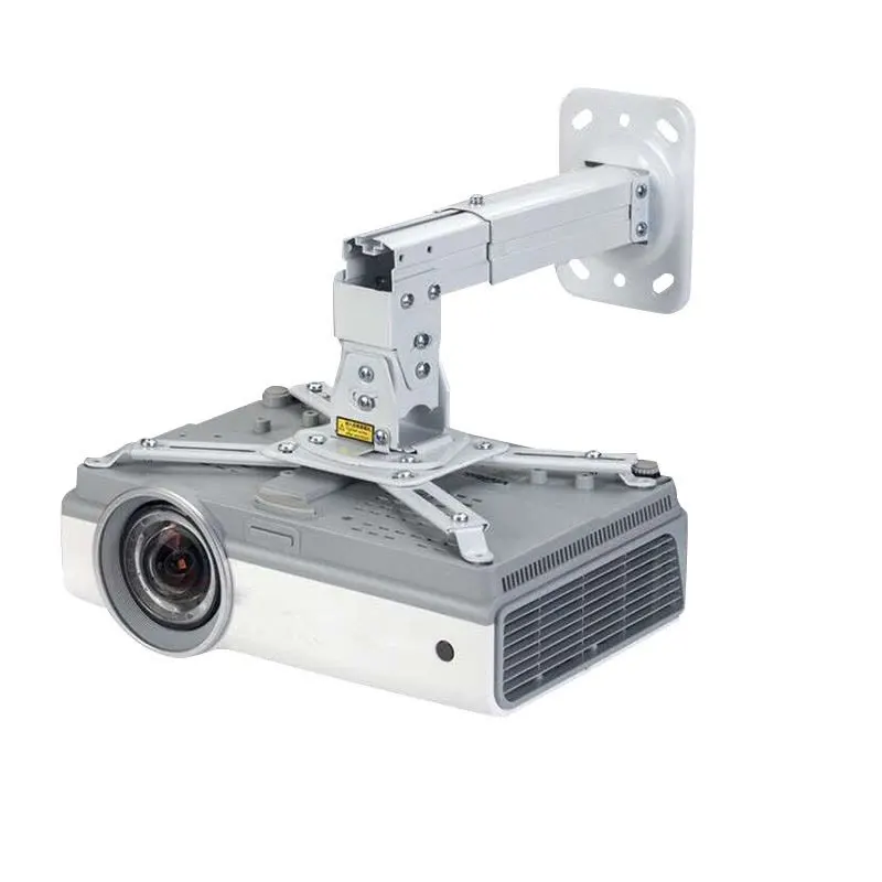 프로젝터 천장 마운트, 단일 구멍 프로젝터 천장 마운트, 범용 프로젝터 스탠드 확장 가능 조절식 틸트 DLP LCD 천장 마운트