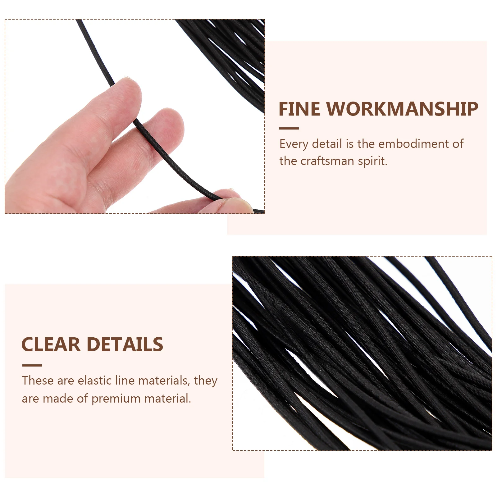 

Elastic Cord Diy Accessories Rope Necklace Bracelet Thread DIY Accessories Craft Project String for Making Jewelry
