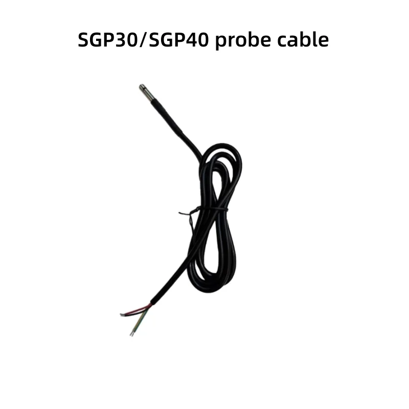 

SGP30/SGP40 TVOC Air Quality eCO2 Formaldehyde CO2 Sensor Waterproof Stainless Steel Probe