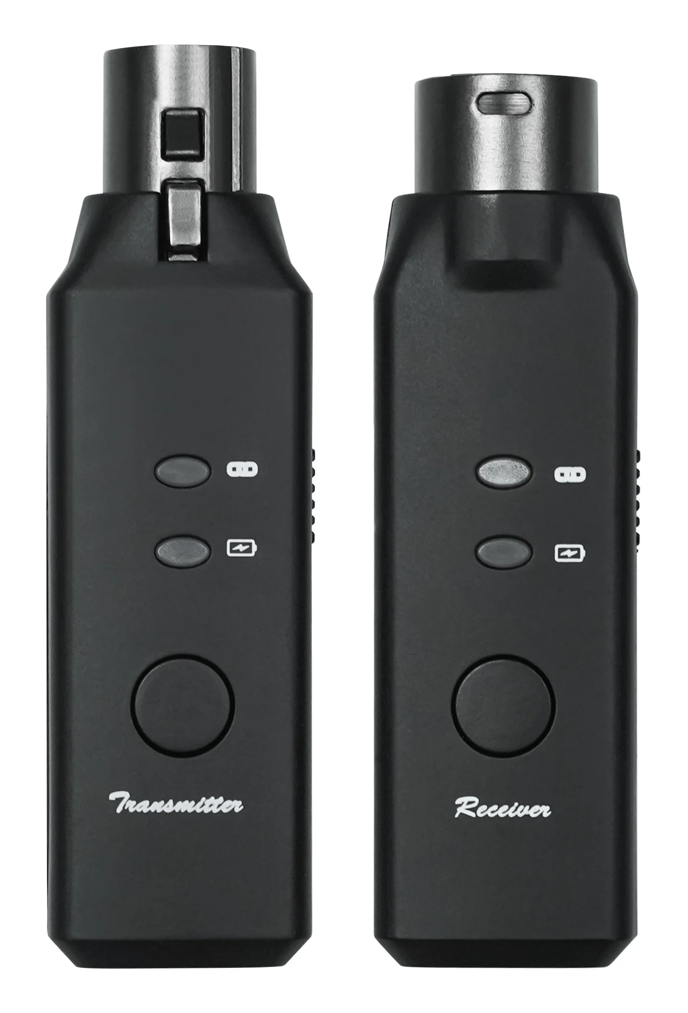 

M-VAVE WP-7 2.4Ghz Wireless Microphone Transmitter Receiver Plug-on XLR System for Dynamic Microphone Audio Mixer DSLR Camera