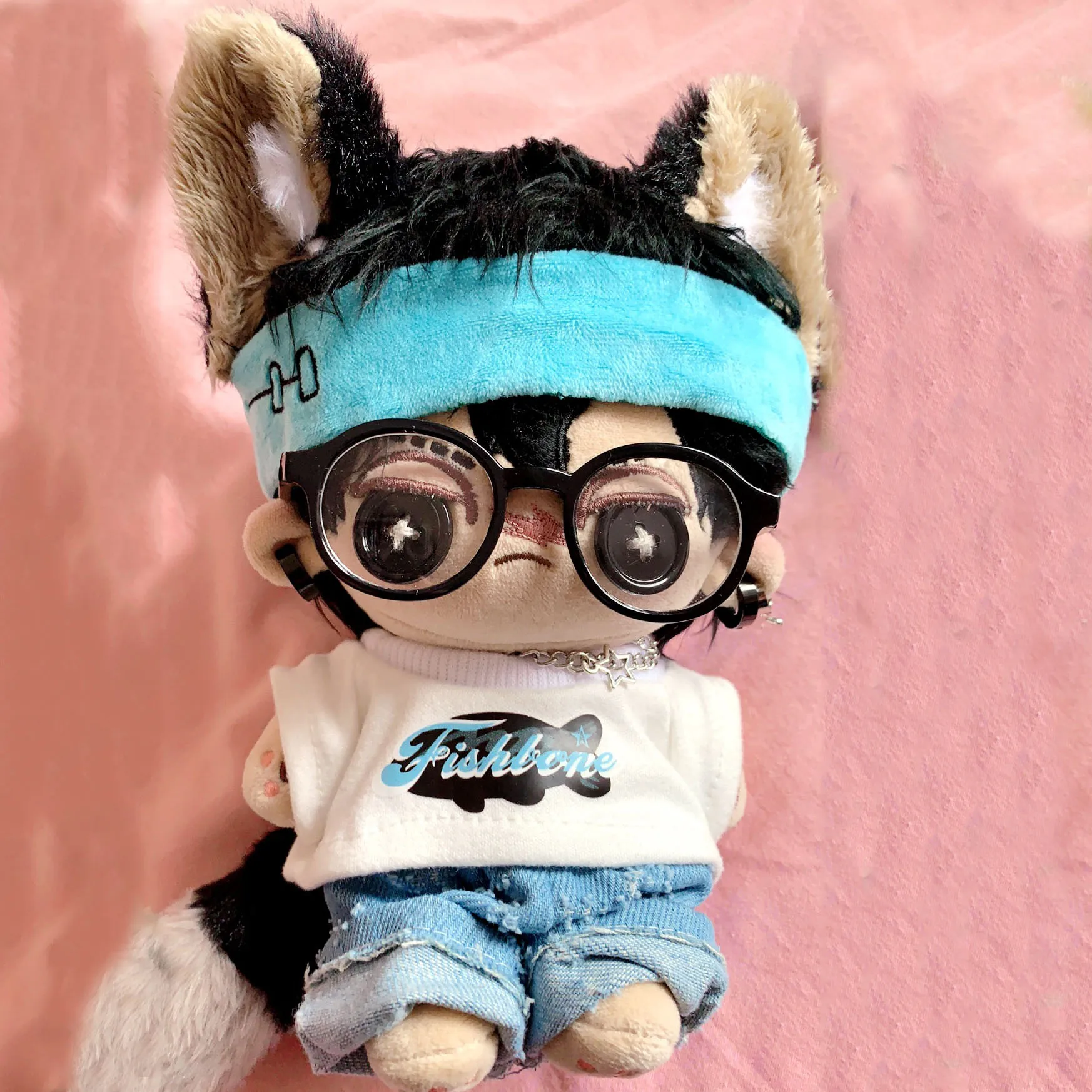 

Stuffed 20CM Game Identity V Ganji Gupta Batter Doll Toys Plushie Gift Mascot Ornament Desk Decor Toys Plushie Pillow Toys