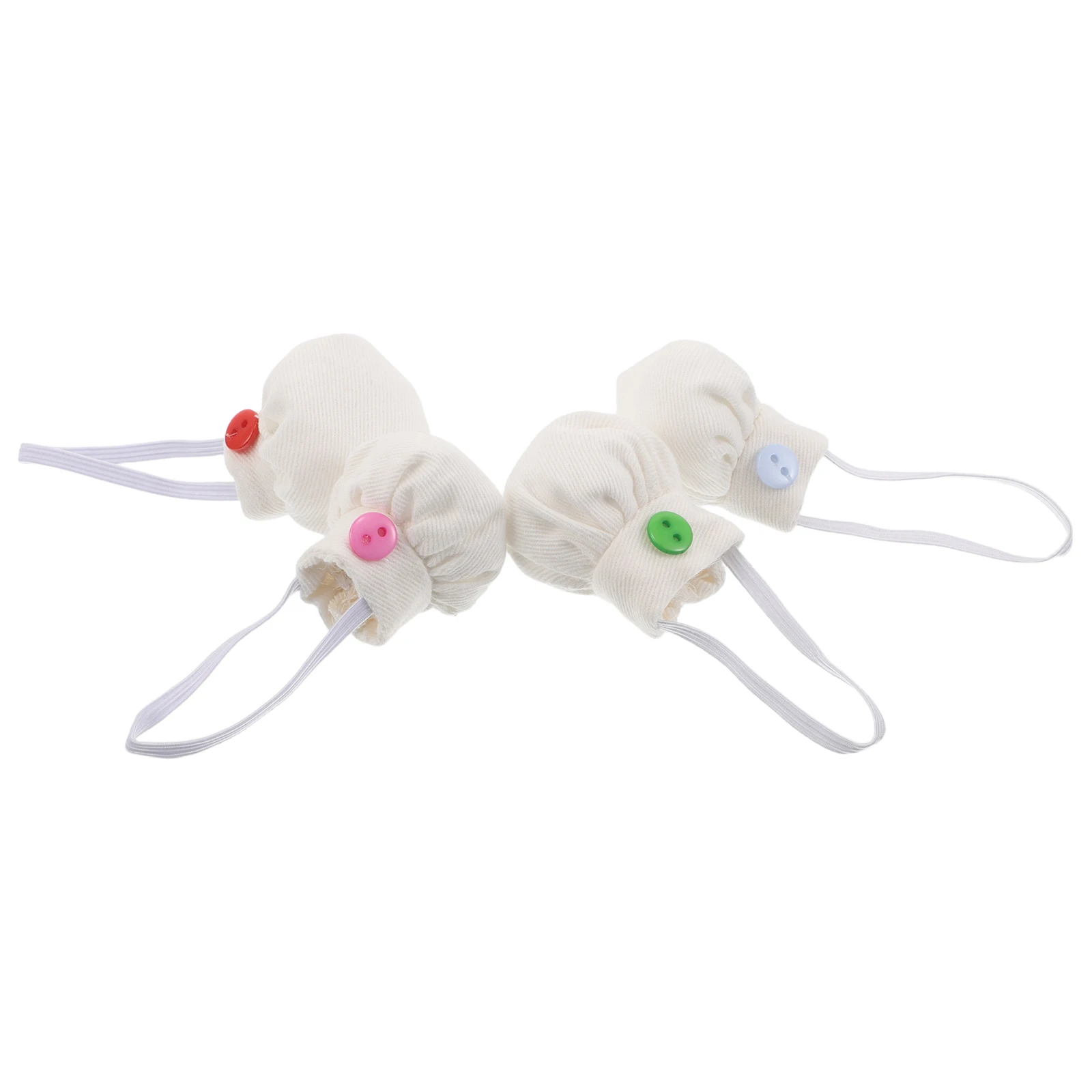 

4 Pcs Chef Hat Decoration Clothing for Decorate Clothes Accessories Rabbit